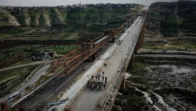 وزير الطوارئ: جسر الرستن سيكون جاهزاً بحلول أيار لتعزيز النقل التجاري