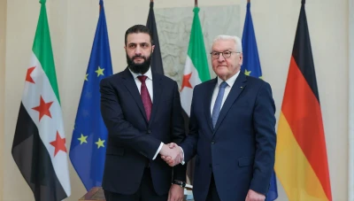 الرئيس الشرع يلتقي الرئيس الألماني في برلين لبحث تعزيز العلاقات