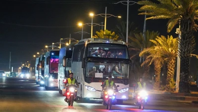 معبر نصيب..وصول دفعتين من الحجاج السوريين