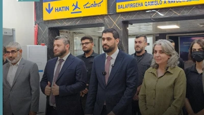 الحسكة: وفد حكومي يتفقد المطار ومعبر نصيبين