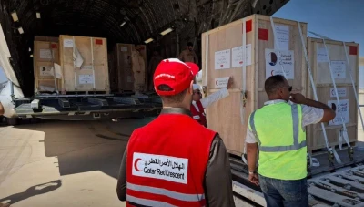 سوريا تتسلم مساعدات طبية قطرية لتعزيز القطاع الصحي