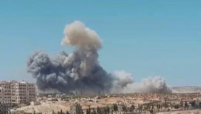 انفجار مستودع أسلحة في إدلب يسفر عن 4 قتلى و4 جرحى