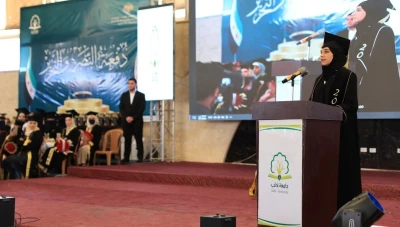 جامعة إدلب تخرّج دفعة جديدة بينها عقيلة الرئيس الشرع