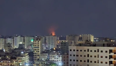 الاحتلال يقصف مواقع عسكرية في ريفي اللاذقية وحمص