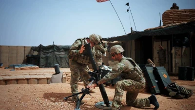 التحالف يجري تدريبات بالذخيرة في ريف الحسكة