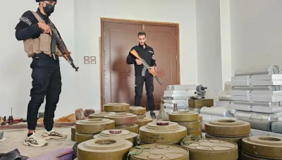 ضبط كميات كبيرة من الأسلحة والمتفجرات في نوى بريف درعا