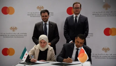 "الاتصالات السورية" توقّع مذكرة تفاهم مع “ماستر كارد” لتعزيز البنية الرقمية والمالية