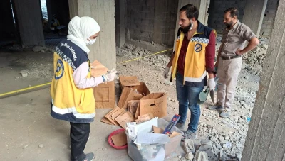 الدفاع المدني يؤكد العثور على رفات بشرية في حي التضامن بدمشق