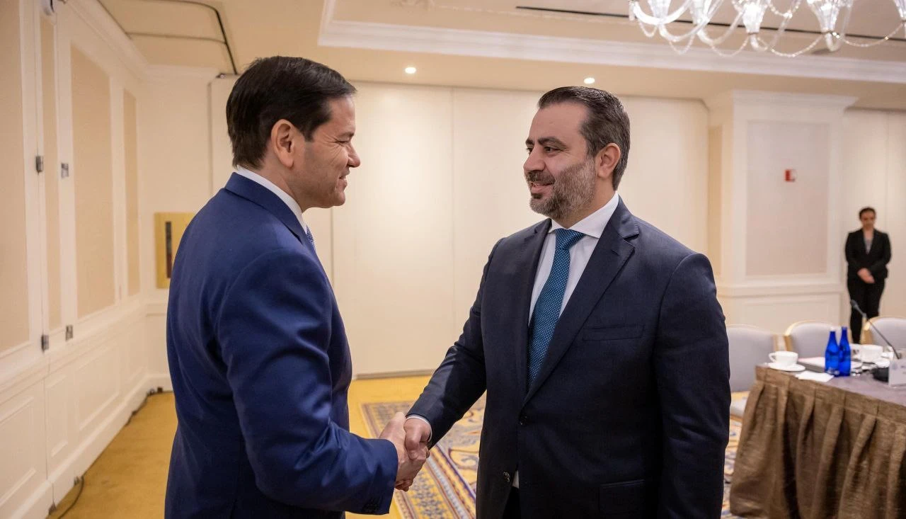 وزير الخارجية السوري يبحث مع نظيره الأمريكي تعزيز العلاقات ورفع العقوبات