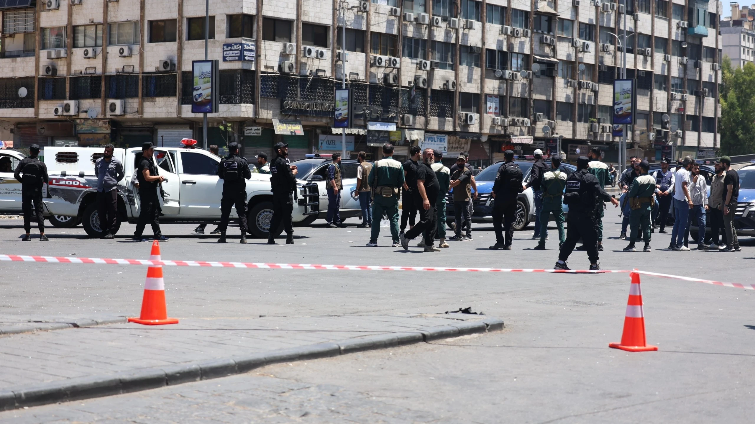 18 مصابا بانفجارين قرب وزارة السياحة بدمشق