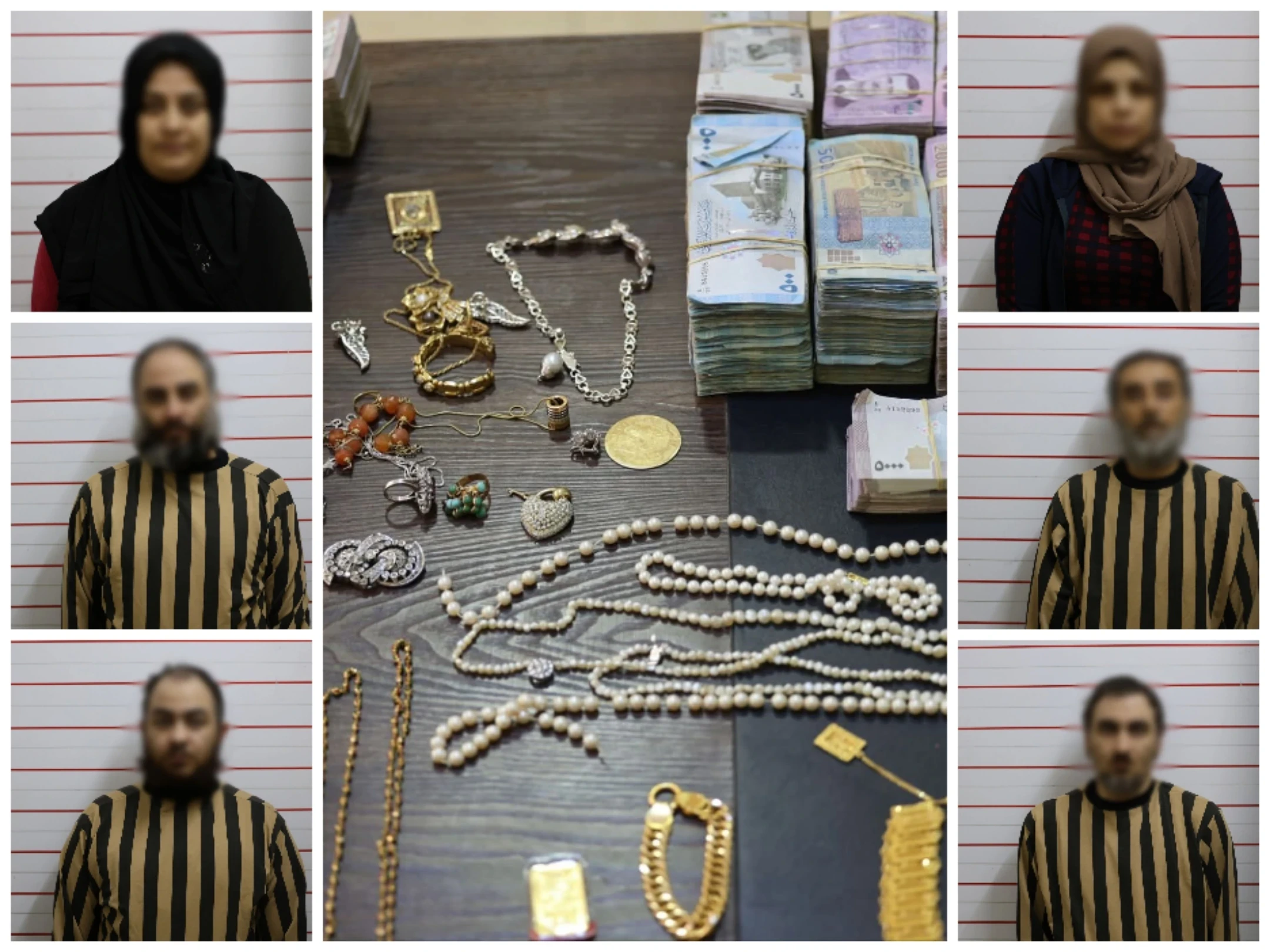 الداخلية: القبض على عصابة سرقت البنك العربي في سوريا خلال فترة التحرير