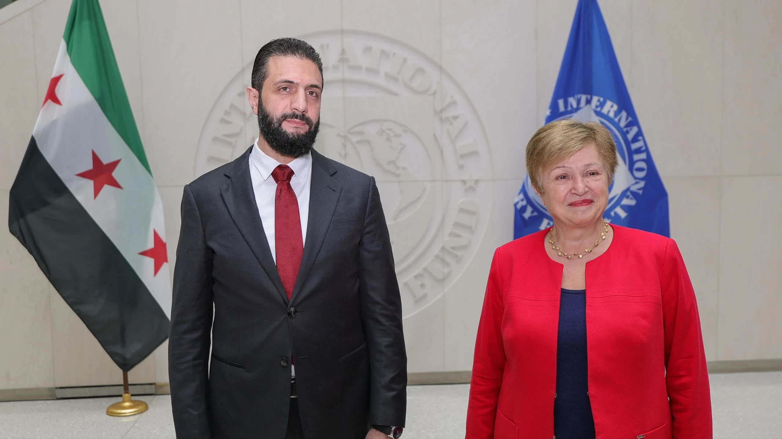 صندوق النقد الدولي يستعد لدعم المؤسسات السورية بعد لقاء الشرع