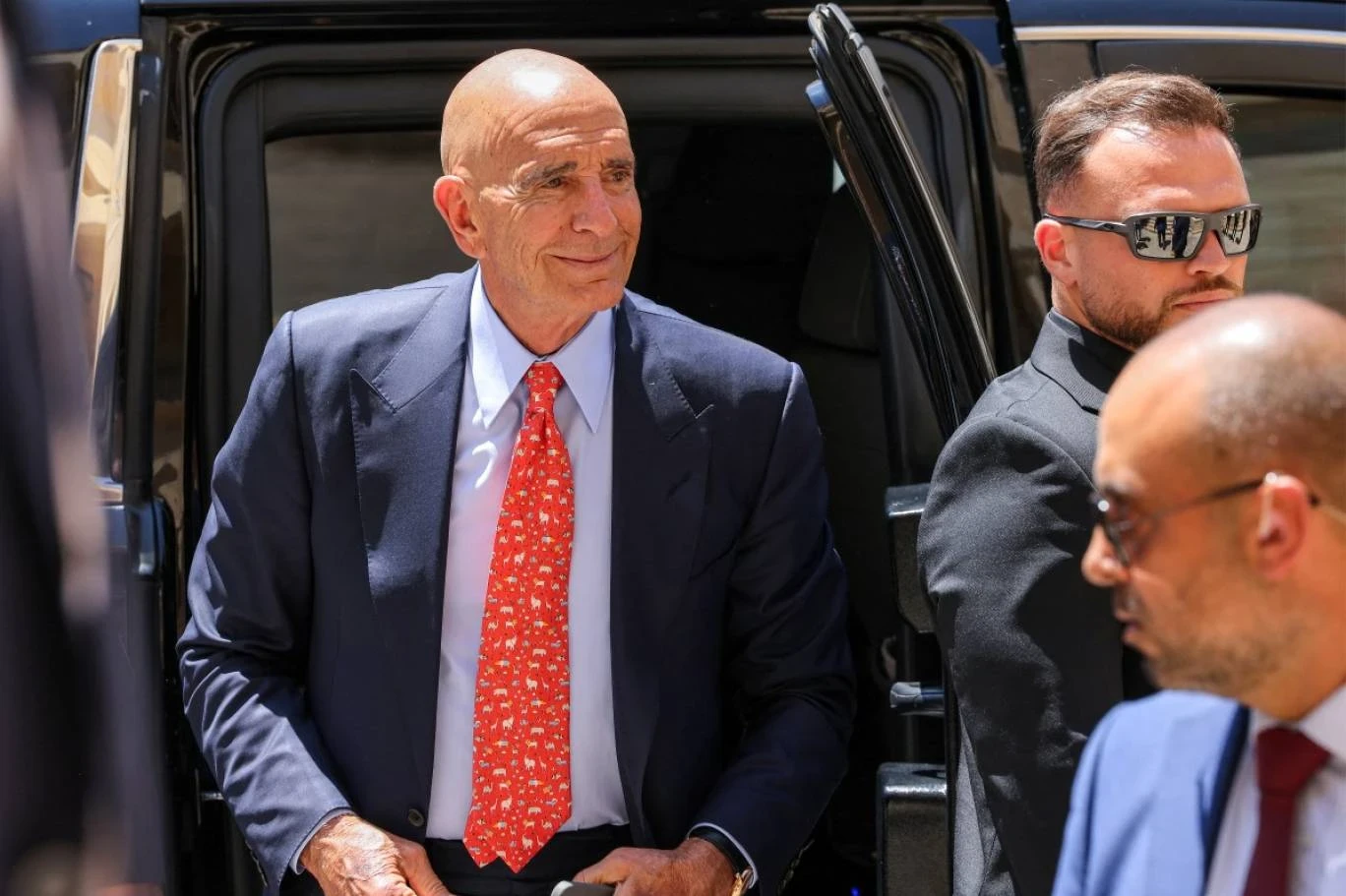 توم باراك: واشنطن تعمل على مدار الساعة لخفض التوتر في سوريا