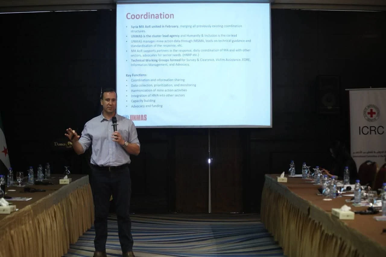 سوريا تطلق ورشة لإنشاء مركز وطني لمكافحة الألغام بعد تزايد الضحايا المدنيين