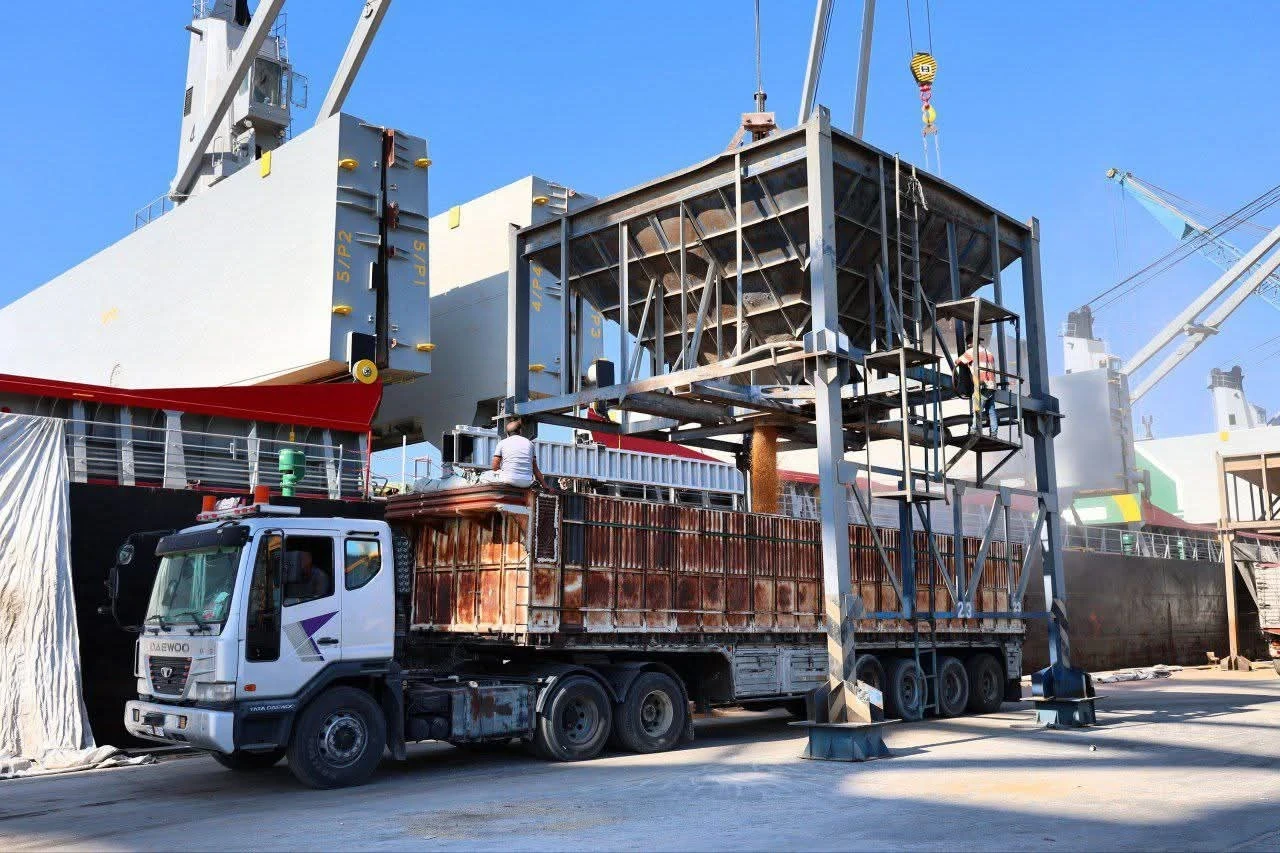 سوريا تتلقى ثاني شحنة زراعية مباشرة  بعد رفع العقوبات