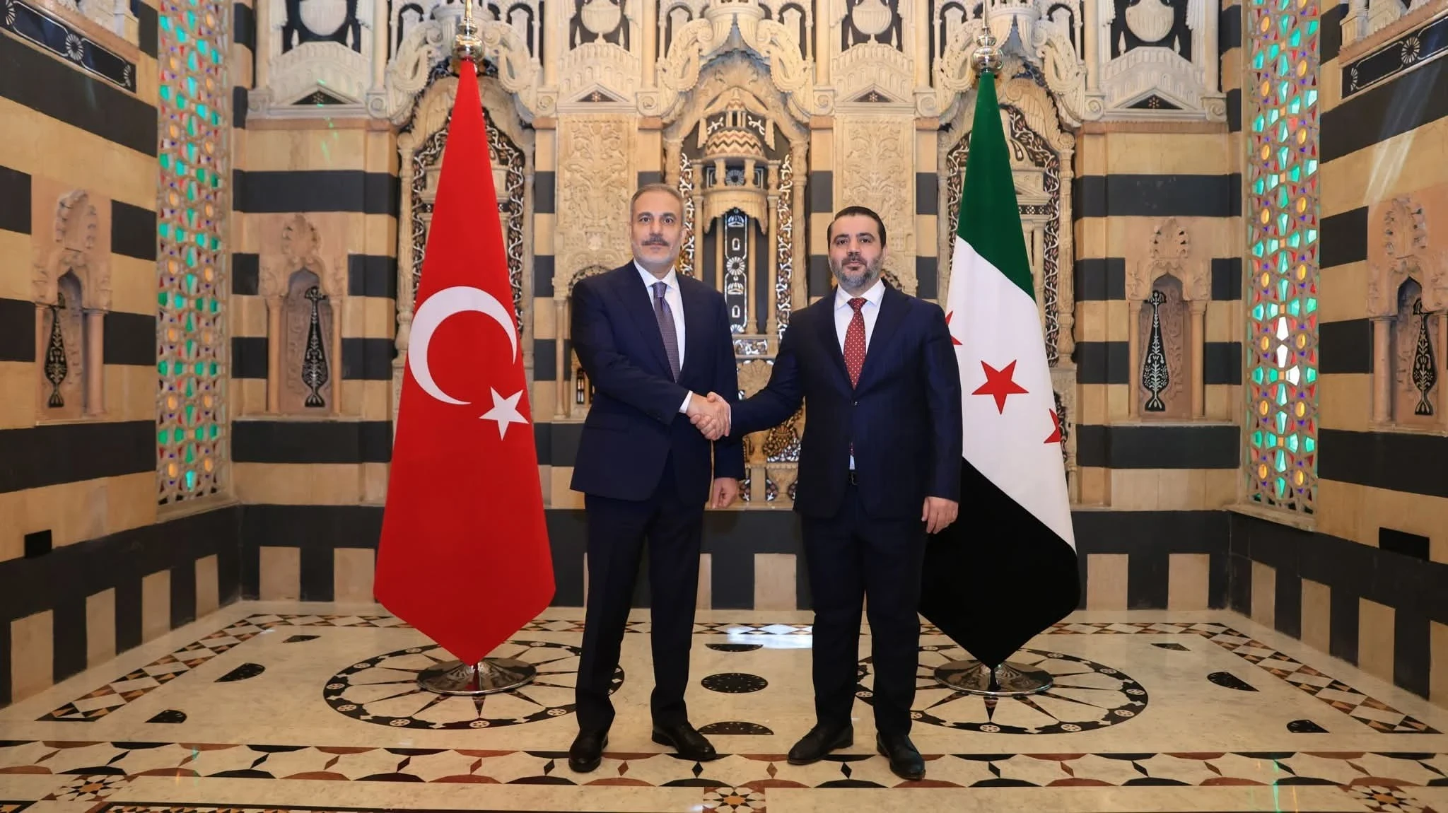 هاكان فيدان من دمشق: سوريا تحقق تقدماً في مجالات عديدة