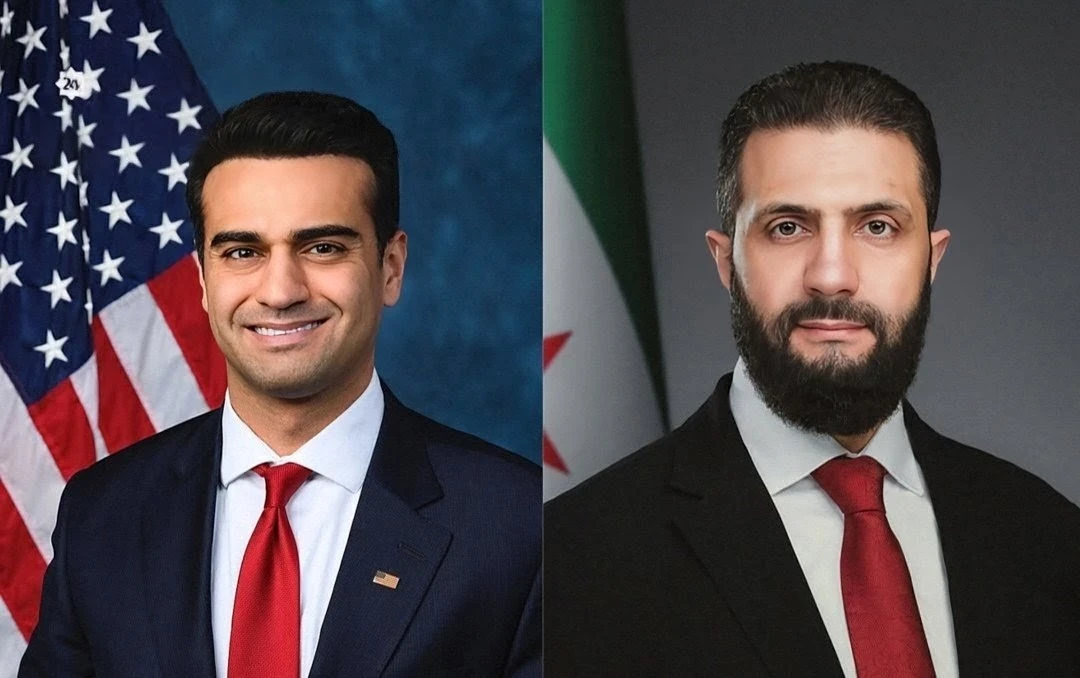 النائب الأميركي إبراهيم حمادة يلتقي الرئيس السوري في دمشق