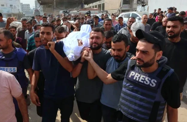 رابطة الصحفيين السوريين تدين اغتيال ستة صحفيين في غزة