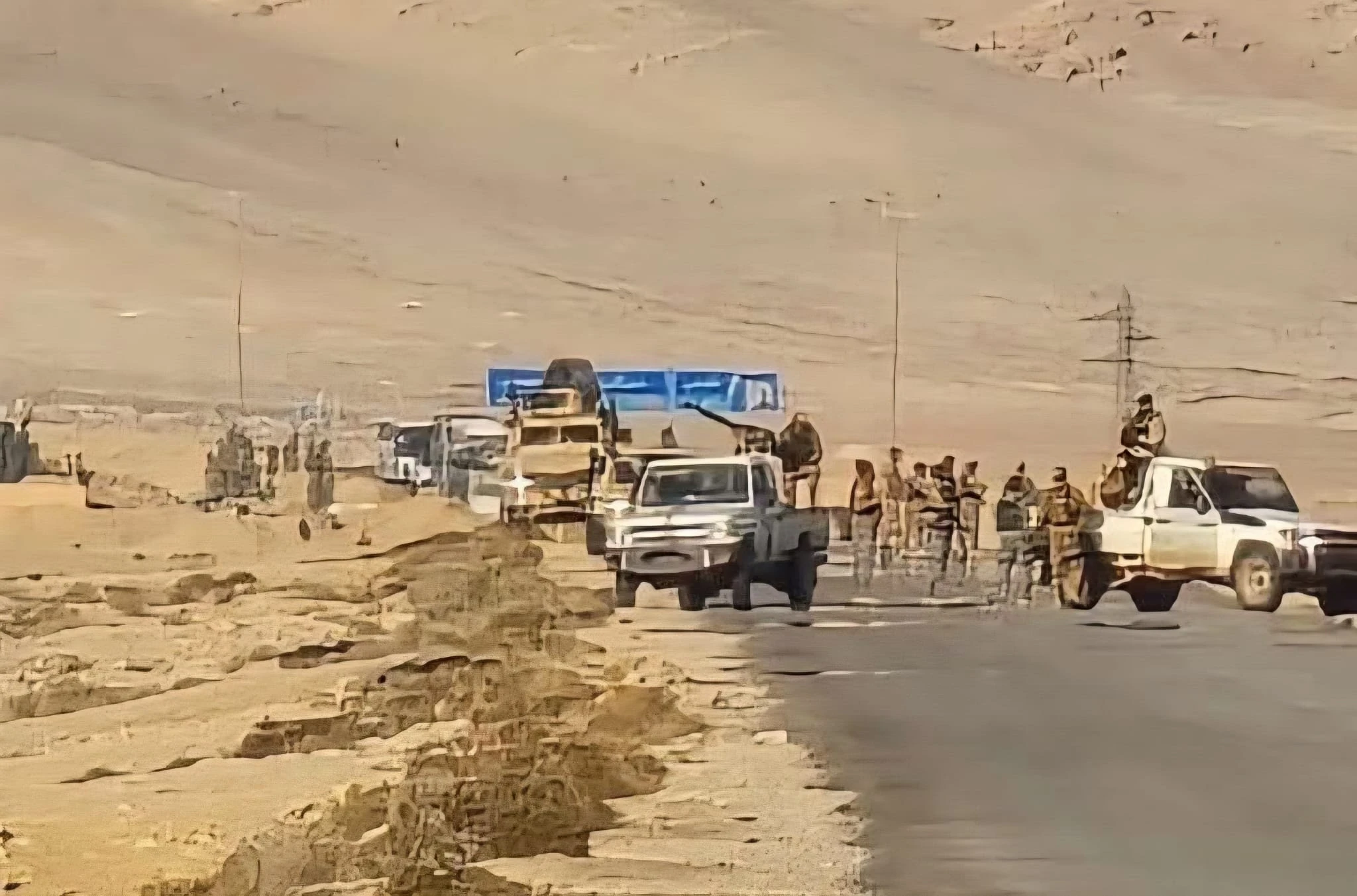 قرب تدمر..إطلاق نار على دورية عسكرية أمريكية سورية مشتركة